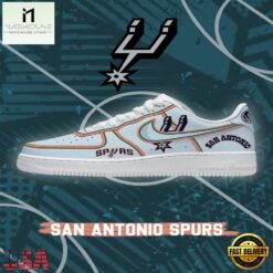 NBA San Antonio Basketball Premium New 2026 Version Air Force 1 Sneakers Shoes