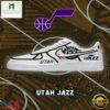 NBA Utah Basketball Limited Edition 2026 Version Air Force 1 Low Top Shoes, NBA Sneakers Shoes 2 NBA Utah Basketball Limited Edition 2026 Version Air Force 1 Sneakers Shoes