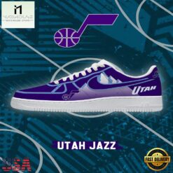 NBA Utah Basketball Premium New 2026 Version Air Force 1 Sneakers Shoes