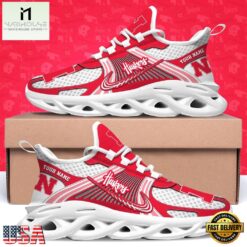 Nebraska Cornhuskers Personalized Clunky Sneaker Max Soul Shoes