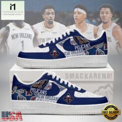 New Orleans Pelicans NBA Nike Air Force 1 Low Top Shoes