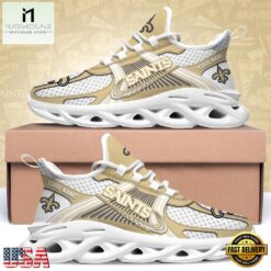 New Orleans Saints Personalized Clunky Sneaker Max Soul Shoes