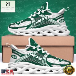 New York Jets Personalized Clunky Sneaker Max Soul Shoes