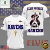 NFL Baltimore Ravens x Elvis Presley 2026 Limited Edition T-Shirt 2 NFL Baltimore Ravens x Elvis Presley 2026 Unisex T-Shirt