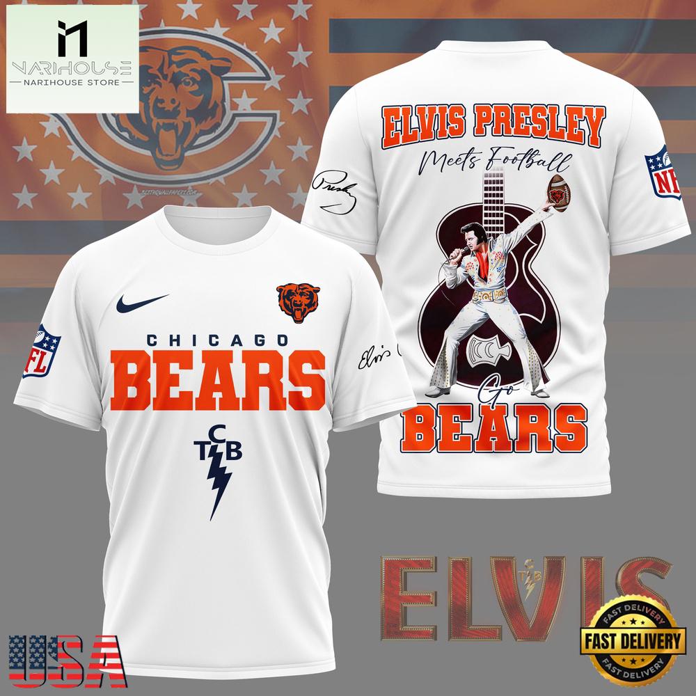 NFL Chicago Bears x Elvis Presley 2026 Limited Edition T-Shirt NFL Chicago Bears x Elvis Presley 2026 Limited Edition T-Shirt