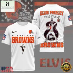 NFL Cleveland Browns x Elvis Presley 2026 Unisex T-Shirt