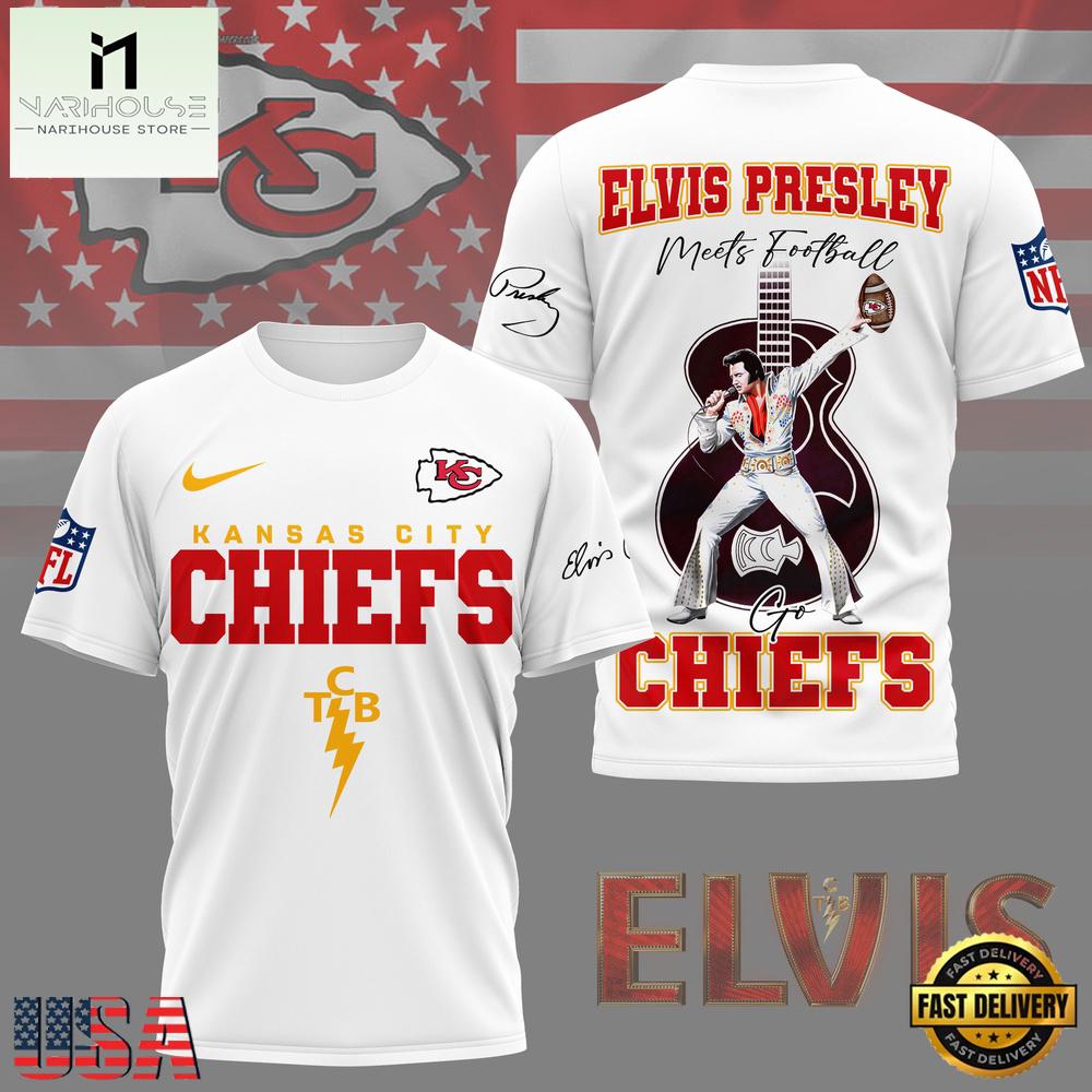NFL Kansas City Chiefs x Elvis Presley 2026 Limited Edition T-Shirt NFL Kansas City Chiefs x Elvis Presley 2026 Limited Edition T-Shirt