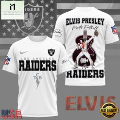 NFL Las Vegas Raiders x Elvis Presley 2026 Unisex T-Shirt