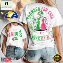 NFL Los Angeles Rams Wicked Changed For Good Women T-Shirt