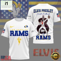 NFL Los Angeles Rams x Elvis Presley 2026 Unisex T-Shirt