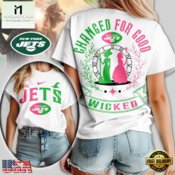 NFL New York Jets Wicked Changed For Good Women T-Shirt