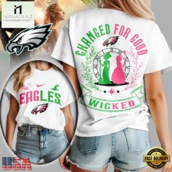 NFL Philadelphia Eagles Wicked Changed For Good Women T-Shirt