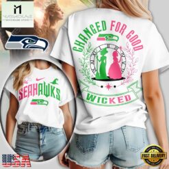 NFL Seattle Seahawks Wicked Changed For Good Women T-Shirt
