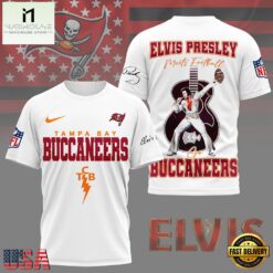 NFL Tampa Bay Buccaneers x Elvis Presley 2026 Unisex T-Shirt