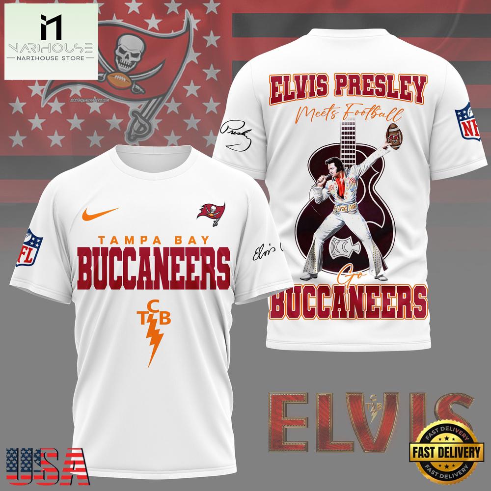 NFL Tampa Bay Buccaneers x Elvis Presley 2026 Limited Edition T-Shirt NFL Tampa Bay Buccaneers x Elvis Presley 2026 Limited Edition T-Shirt
