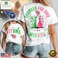 NFL Tennessee Titans Wicked Changed For Good Women T-Shirt