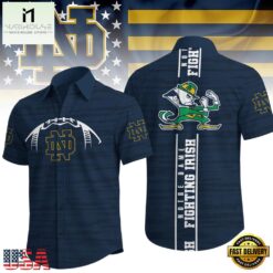Notre Dame Fighting Irish 2026 NCAA Game Day Hawaiian Shirt