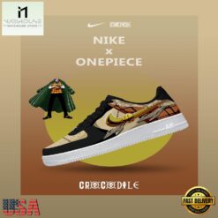 One Piece Crocodile Nike Air Force 1 Sneakers Fan Shoes