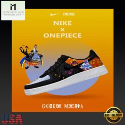 One Piece Gecko Moria Nike Air Force 1 Sneakers Fan Shoes