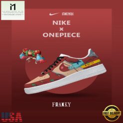 One Piece Iron Man Franky Nike Air Force 1 Sneakers Fan Shoes