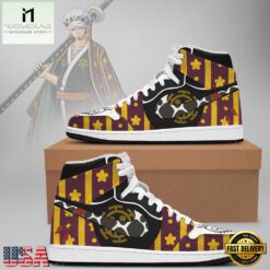 One Piece Law Limited Edition Nike Air Jordan 1 Sneakers Shoes