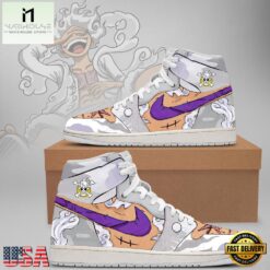One Piece Luffy Gear 5 Limited Edition Nike Air Jordan 1 Sneakers Shoes
