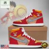 One Piece Red Luffy Limited Edition Nike Air Jordan 1 Sneakers Shoes