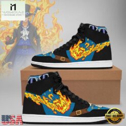 One Piece Sabo Limited Edition Nike Air Jordan 1 Sneakers Shoes