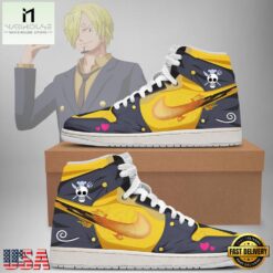 One Piece Sanji Limited Edition Nike Air Jordan 1 Sneakers Shoes