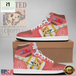 One Piece Wanted Chopper Limited Edition Nike Air Jordan 1 Sneakers Shoes