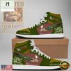 One Piece - Wanted Usopp Limited Edition Nike Air Jordan 1 High Top Shoes, Running Sneakers 2 One Piece Wanted Usopp Limited Edition Nike Air Jordan 1 Sneakers Shoes