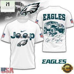 Philadelphia Eagles NFL Premium NFL Jeep 3D Shirt