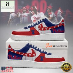 Philadelphia Phillies MLB Trending Sneakers Air Force 1 Low Top Shoes