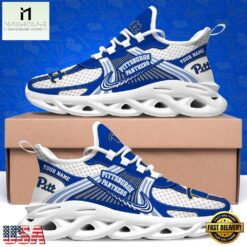 Pittsburgh Panthers Personalized Clunky Sneaker Max Soul Shoes