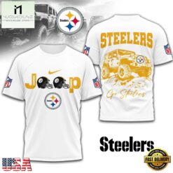 Pittsburgh Steelers NFL Premium NFL Jeep 3D Shirt