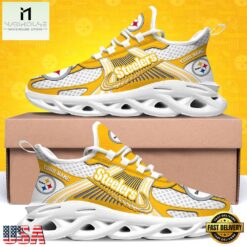 Pittsburgh Steelers Personalized Clunky Sneaker Max Soul Shoes