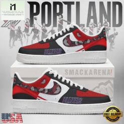 Portland Trail Blazers NBA Nike Air Force 1 Low Top Shoes