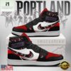 Portland Trail Blazers NBA Nike Air Jordan 1 Sneakers Shoes