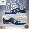 San Diego Padres MLB Unique Sports Air Force 1 Low Top Shoes Running Sneakers
