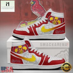 St. Louis Cardinals MLB Unique Sports Air Jordan 1 High Top Shoes Running Sneakers