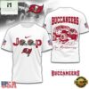 Tampa Bay Buccaneers NFL Premium NFL Jeep 3D Shirt