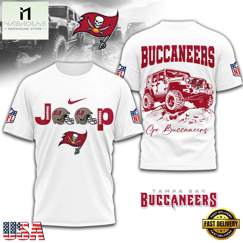 Tampa Bay Buccaneers NFL Premium NFL Jeep 3D Shirt Tampa Bay Buccaneers NFL Premium NFL Jeep 3D Shirt