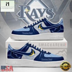 Tampa Bay Rays MLB Unique Sports Air Force 1 Low Top Shoes Running Sneakers