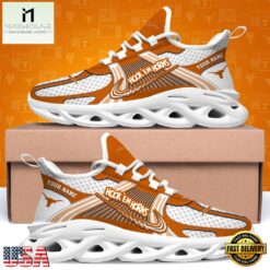 Texas Longhorns Personalized Clunky Sneaker Max Soul Shoes