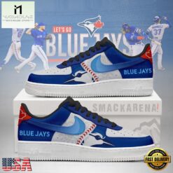 Toronto Blue Jays MLB Trending Sneakers Air Force 1 Low Top Shoes