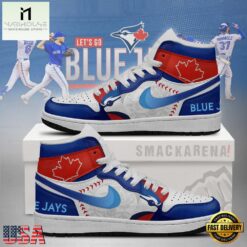 Toronto Blue Jays MLB Trending Sneakers Air Jordan 1 High Top Shoes