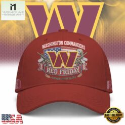 Washington Commanders NFL RED Friday Classic Cap Hats