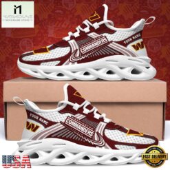 Washington Commanders Personalized Clunky Sneaker Max Soul Shoes