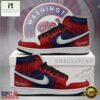 Washington Nationals MLB Unique Sports Air Jordan 1 High Top Shoes Running Sneakers