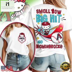 Arizona Diamondbacks MLB x Hello Kitty Women T-Shirt